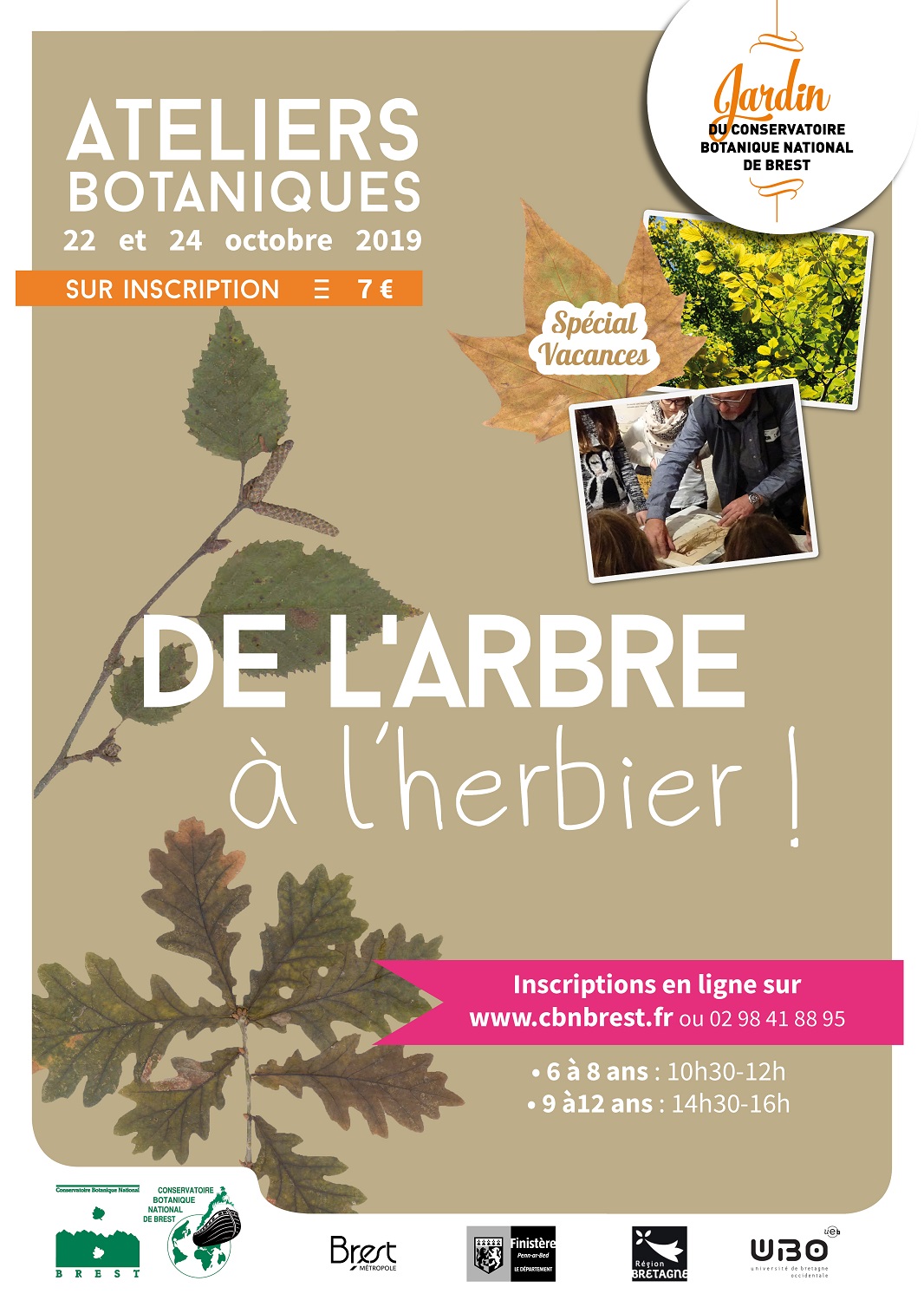 Affiche ateliers enfants 2018