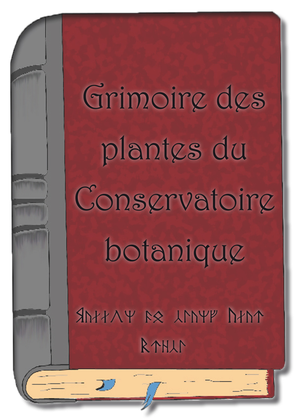 Couv Grimoire des plantes au Jardin du Conservatoire botanique